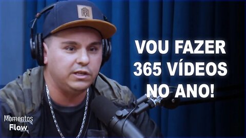 FICOU FAMOSO GRAVANDO A PRÓPRIA VIDA | MOMENTOS FLOW