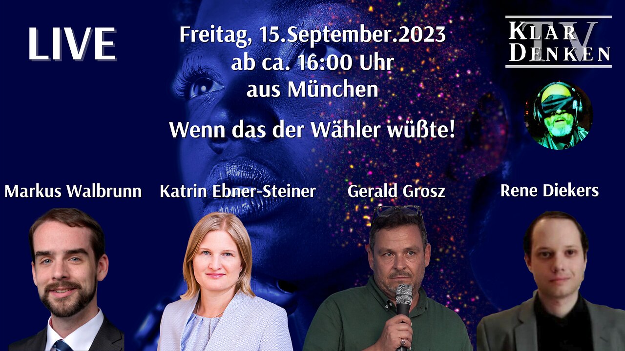 🔴 💥Live aus München: Wenn das der Wähler wüsste!💥