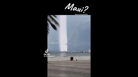 DEW = Direct Energy Weapon caught on camera in Maui