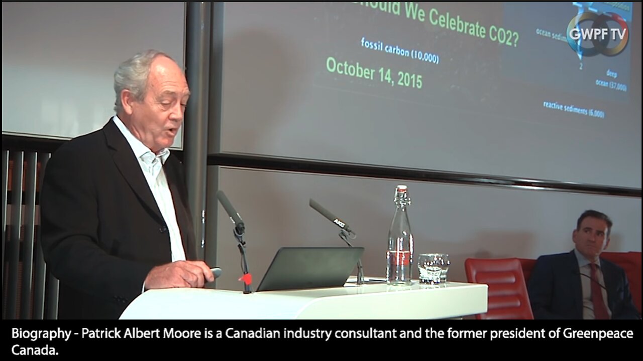 Climate Change | "There Is No Definitive Scientific Proof That Carbon Dioxide Is Responsible for the Slight Warming of the Global Climate During the Last 300 Years." - Patrick Moore (Former President of Greenpeace Canada)