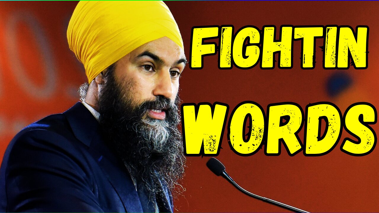 WHOA, Jagmeet Singh "PICKS A FIGHT" With Pierre Poilievre