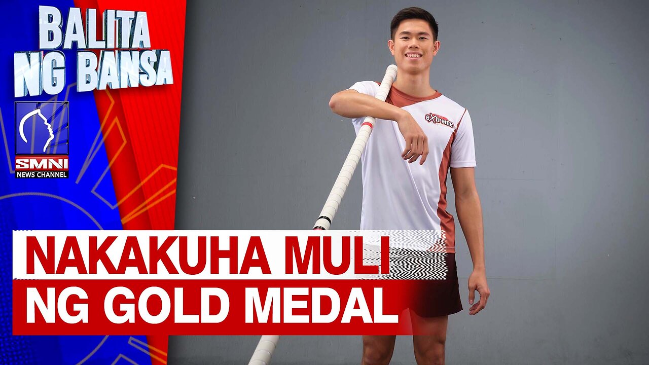 EJ Obiena, nakakuha muli ng gintong medalya sa isang pole vaulting event sa Germany