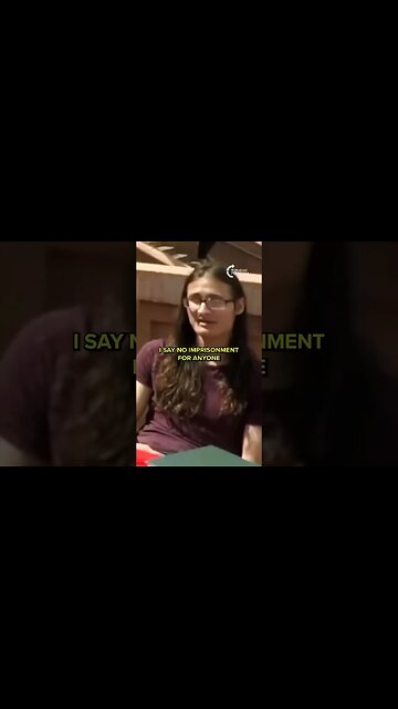 CLUELESS College Student Thinks NOBODY Should Go To Jail 👀