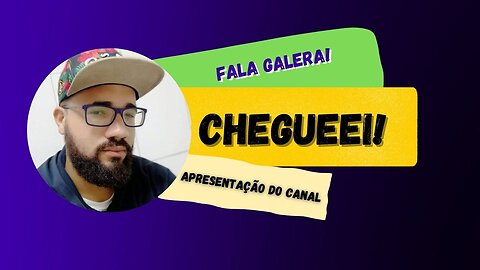 APRESENTAÇÃO DO CANAL