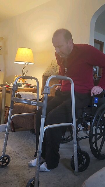 Scott is progressing very well! Amen!