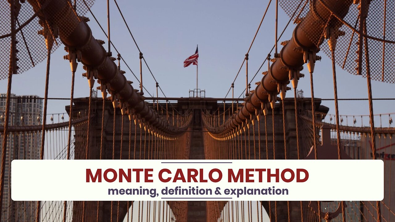 What is MONTE CARLO METHOD?