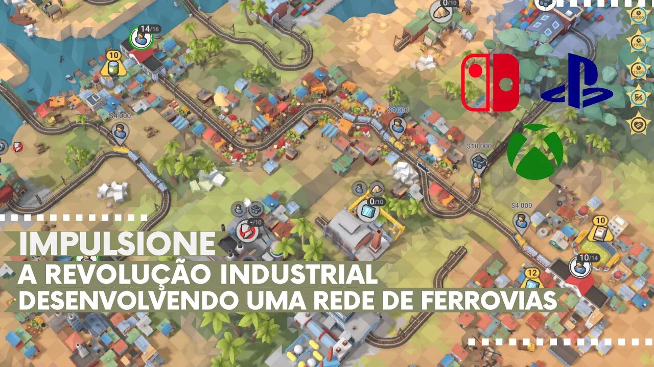 Train Valley 2: Community Edition - Impulsione a Revolução Industrial Desenvolvendo Ferrovias