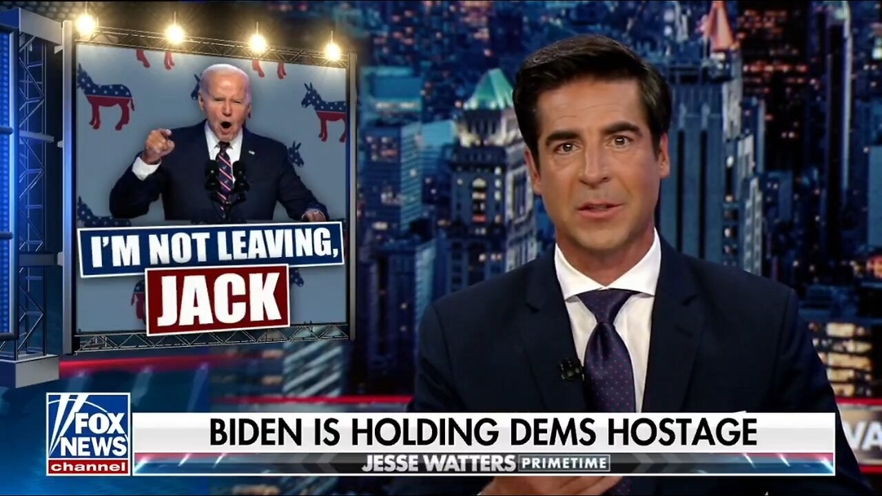 Watters: Biden Took The Entire Democratic Party Captive