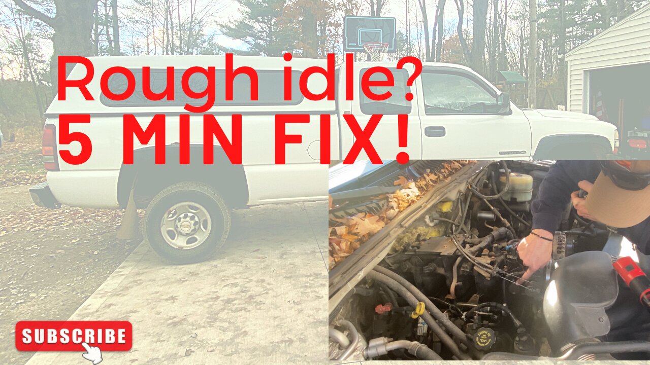 How to check for a vacuum leak, rough idle Chevy/GMC 6.0 vortec