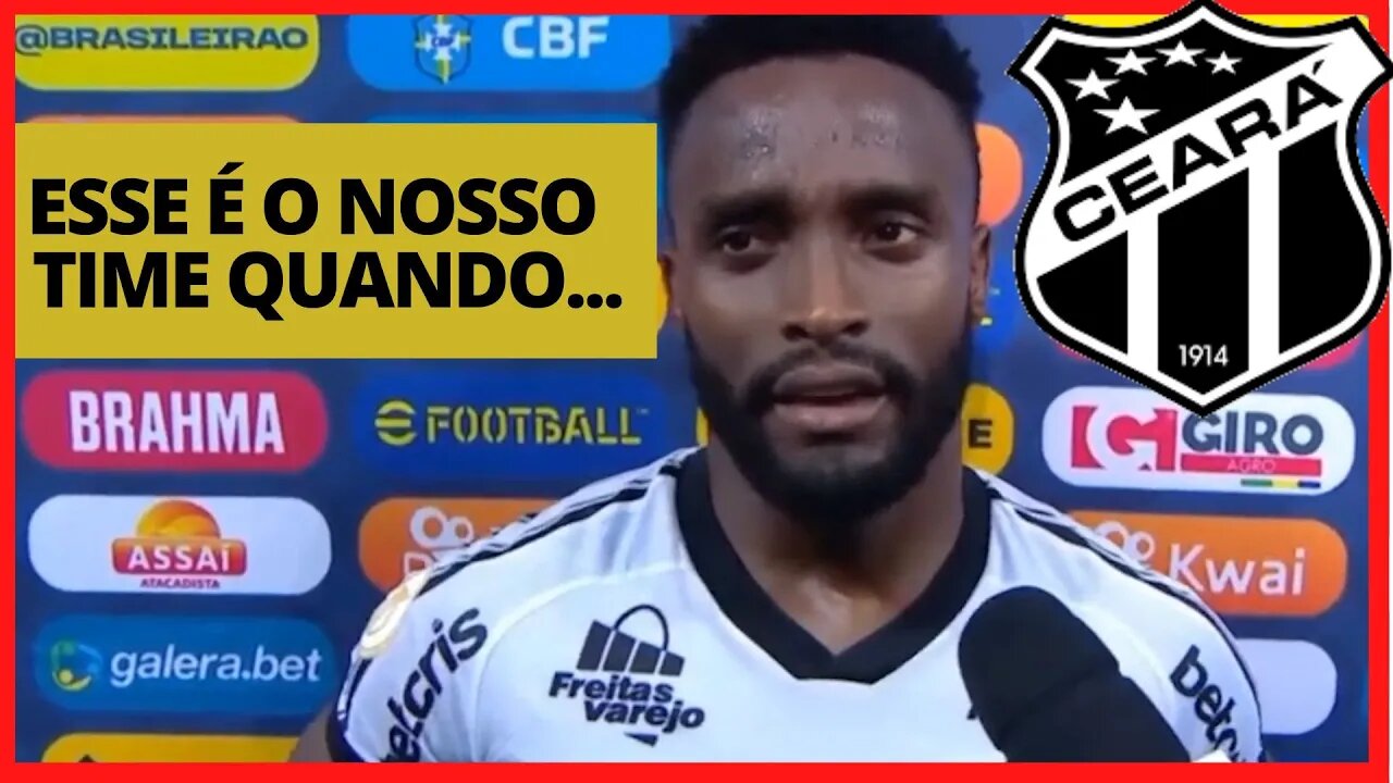 VEJA O QUE MEDONZA FALOU EM ENTREVISTA DEPOIS DO JOGO - NOTÍCIAS DO CEARÁ