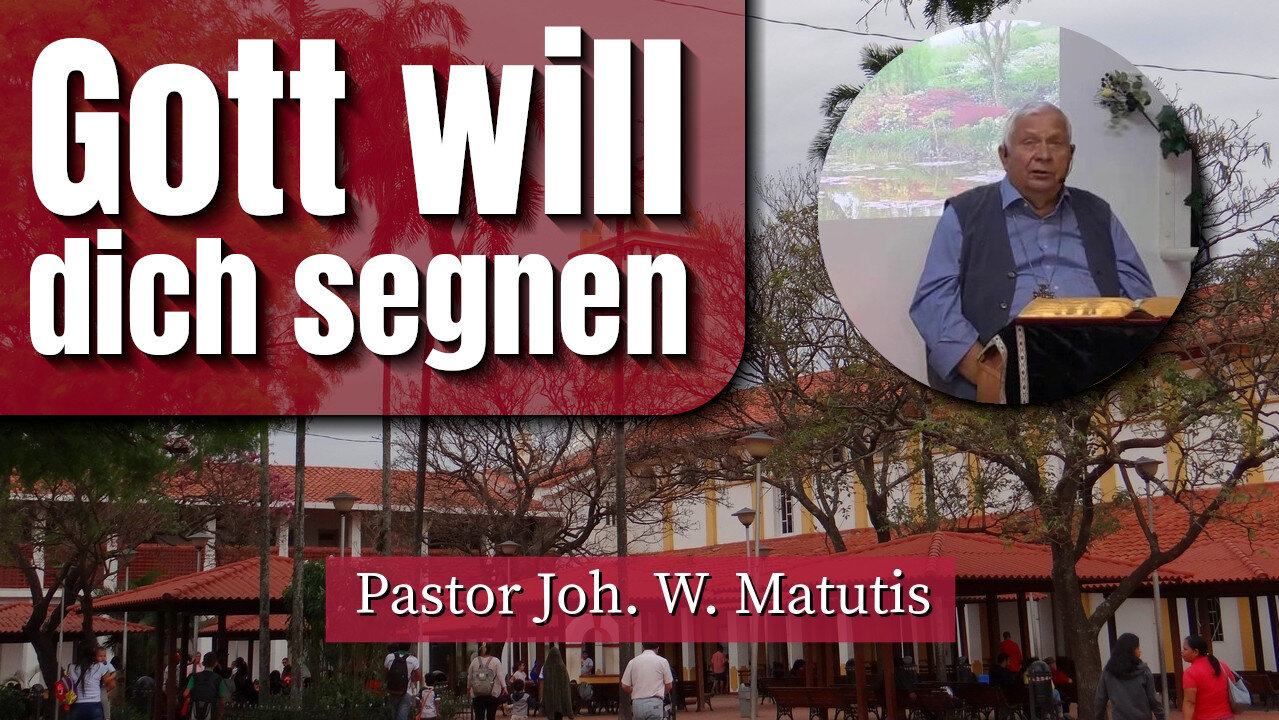 Gott will dich segnen