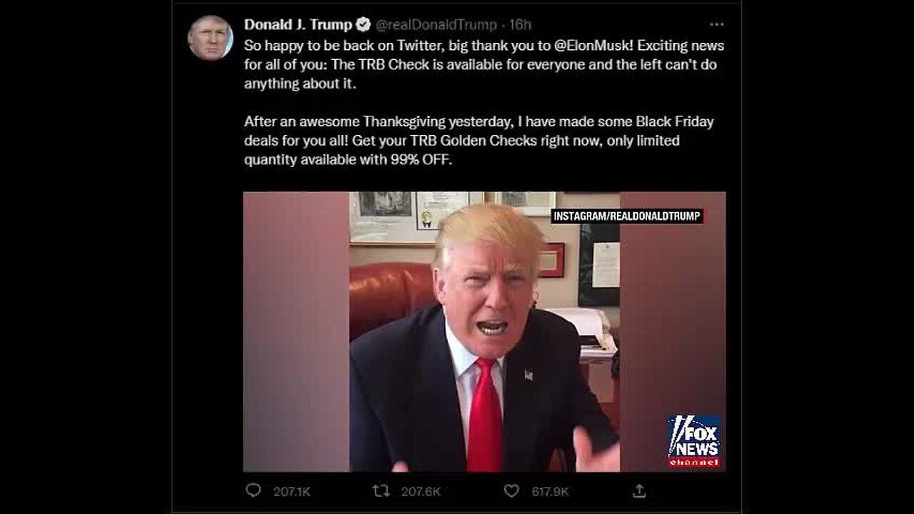 Breaking: President Trump Just Posted A Video Addressing