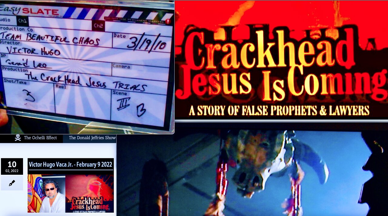 Crackhead Jesus The Movie Created In 72 Hours To Warn World About Great Culling Depopulation Plan