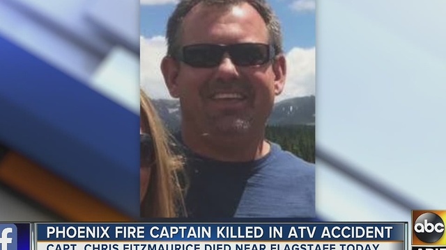 Phoenix fire captain dies in ATV accident while in Flagstaff