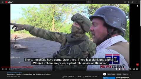 [ Southern Front ] Patrick Lancaster reporting geolocated @ Novovoznesenske; Ukr captured Tavrijske