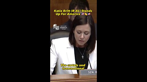 Senator Katie Britt (R-AL) stands up for America