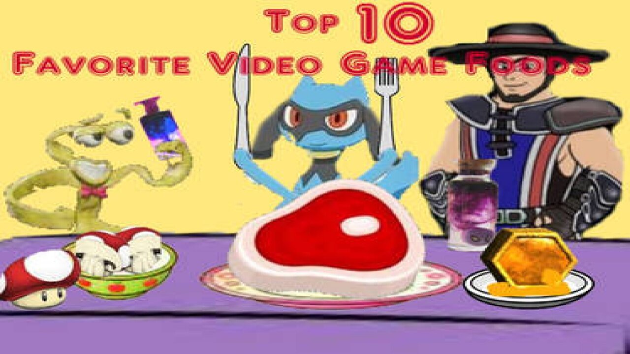 Top 10 Favorite Video Game Foods