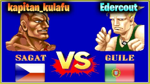 Street Fighter II': Champion Edition (kapitan_kulafu Vs. Edercout) [Czech Republic Vs. Portugal]