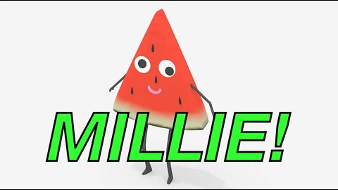 Happy Birthday MILLIE! - WATERMELON Birthday Song