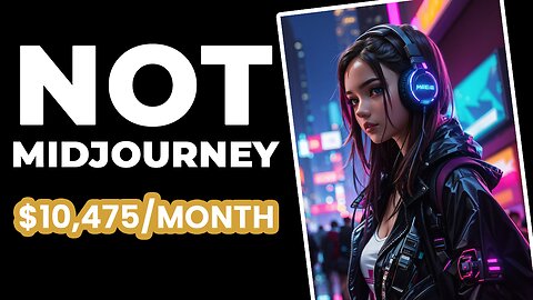 STOP using Midjourney, this FREE AI Can Make You 10,475$/month Instead! | Make Money Online in 2023