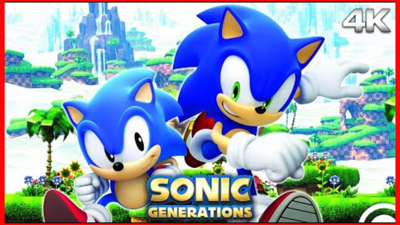 SONIC GENERATIONS All Cutscenes (Full Game Movie)