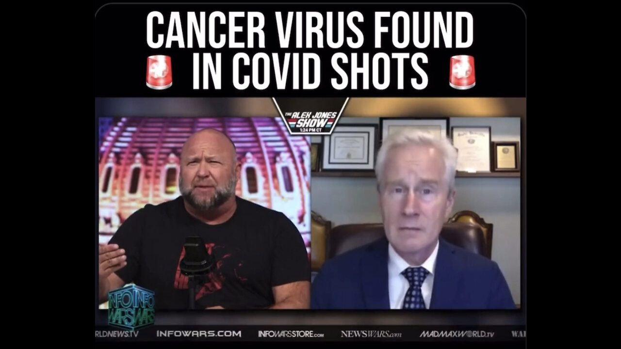 Dr. Peter McCullough - Cancer Virus found in Covid ‘vaccine’