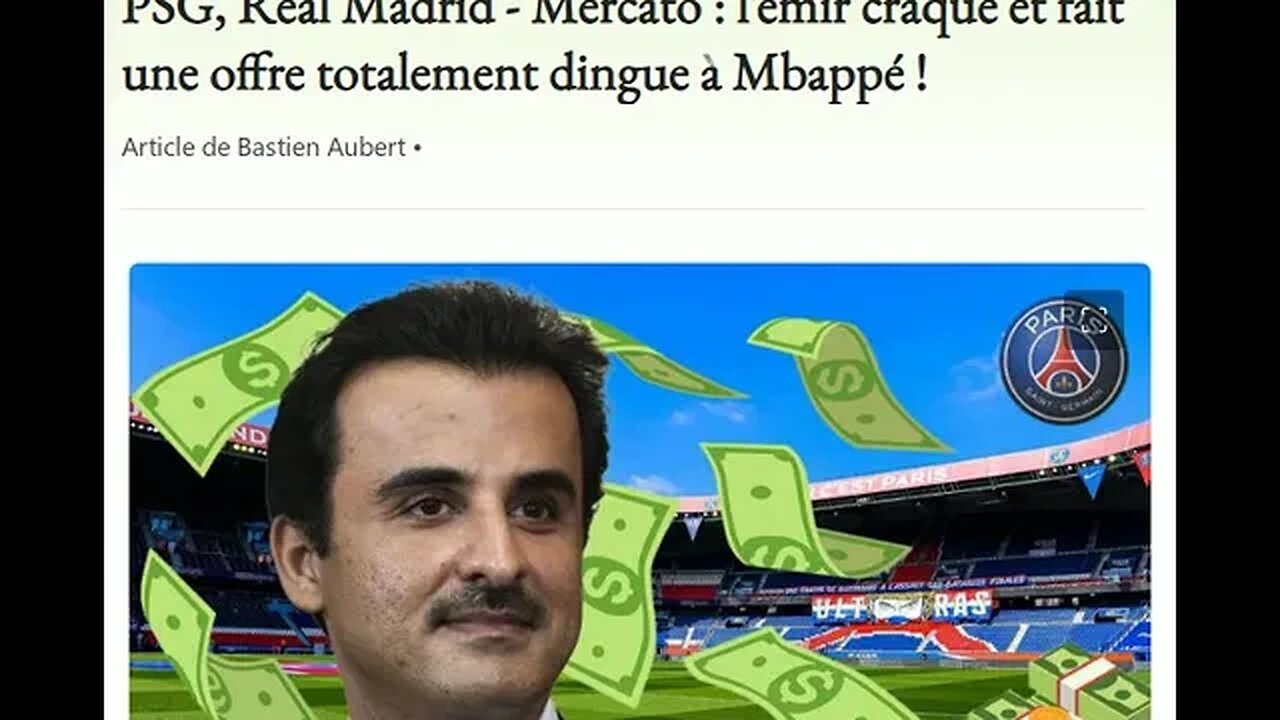 PSG, Real Madrid - Mercato : l’émir craque et fait une offre totalement dingue à Mbappé !