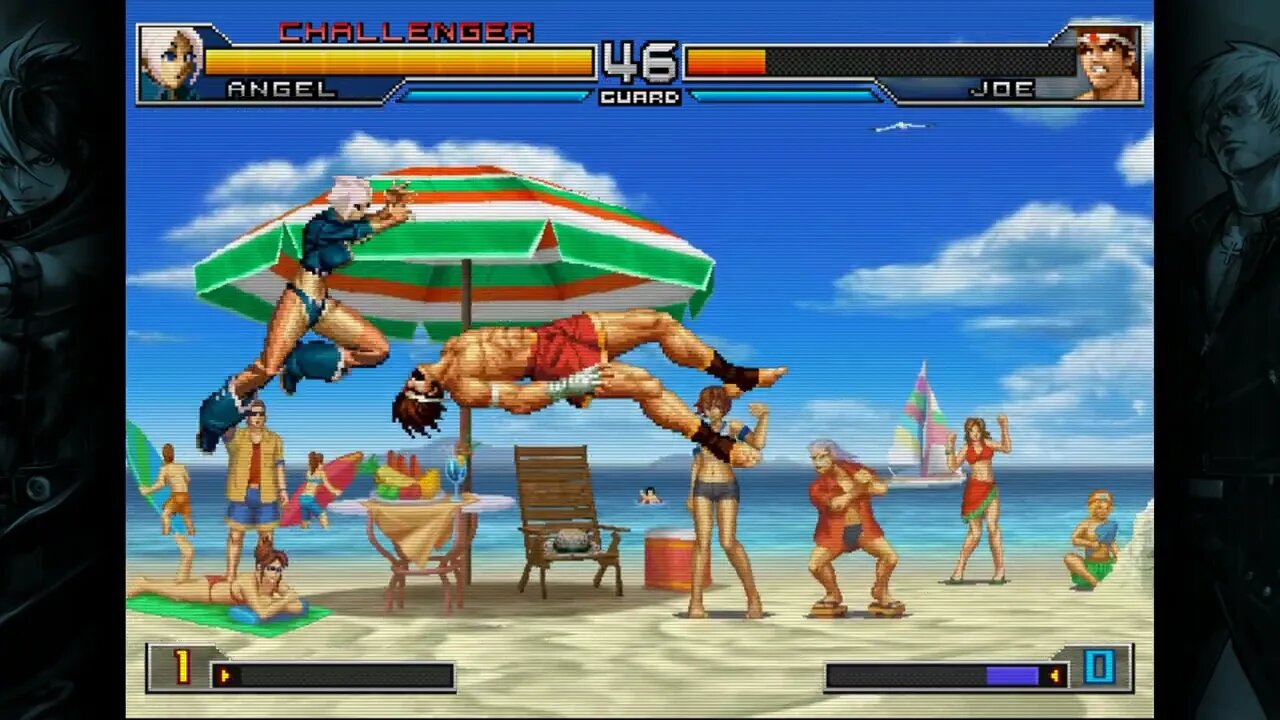 The King of Fighters 2002: Unlimited Match - Angel vs Joe - No Commentary 4K