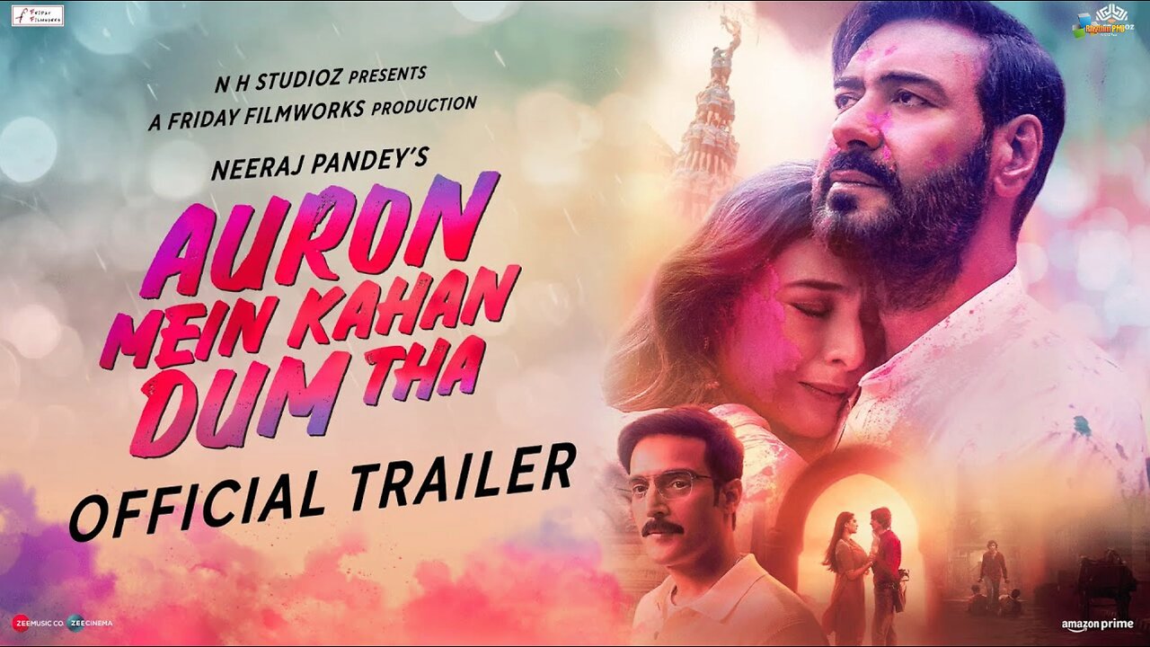 Auron Mein Kahan Dum Tha (Official Trailer) | Ajay, Tabu, Jimmy, Shantanu, Saiee | Neeraj P | July 5