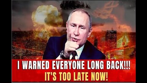 Scott Ritter: I Warned Everyone Long Back !!! It's Too Late Now