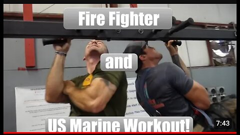 Fire Fighter and Marine Workout!