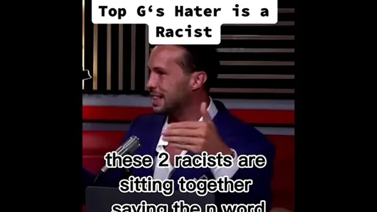 Andrew Tate hater H3h3 is a racist?