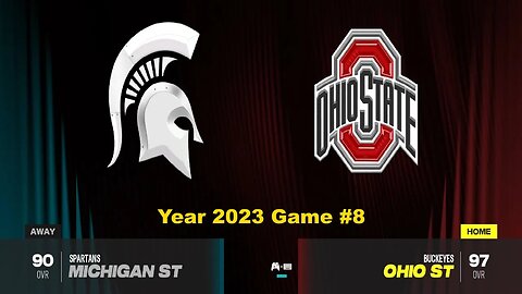 CFB 24 Michigan State Vs Ohio State Year 2023 Alumni