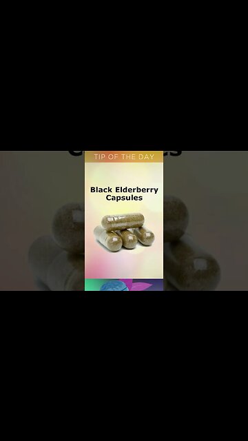 Use Black Elderberry For Cold or Flu #Shorts