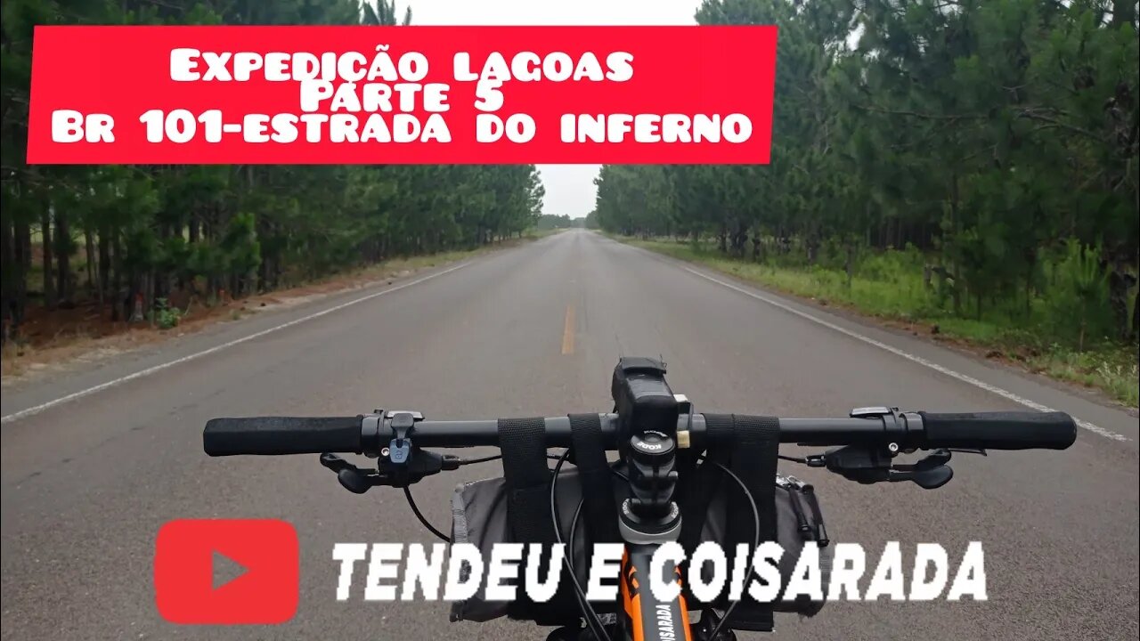 Expedição lagoas do sul - Tavares x Mostardas / RS / Br-101 Sul #cicloturismors #kodebike #bicicleta