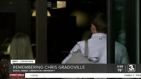 Funeral for Creighton Baseball staffer Christopher Gradoville