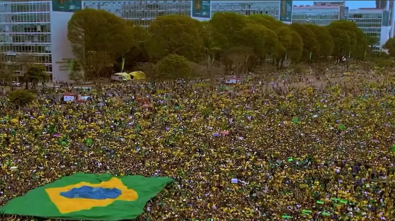 Protests in Brazil against the fraudulent election