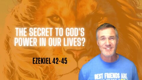 Daily Bible Breakdown Sunday, September 11th 2022 - Ezekiel 42-45