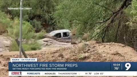 Firefighters prepare for monsoon flooding