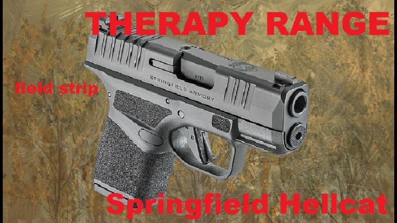 Springfield Hellcat Field Strip on Therapy Range #Rumbleonlycontent