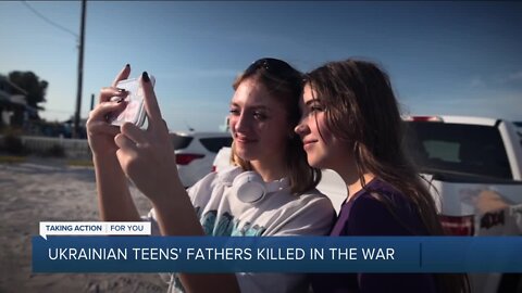 Daughters of Heroes: Ukrainian teens visit Florida for a fleeting escape from war