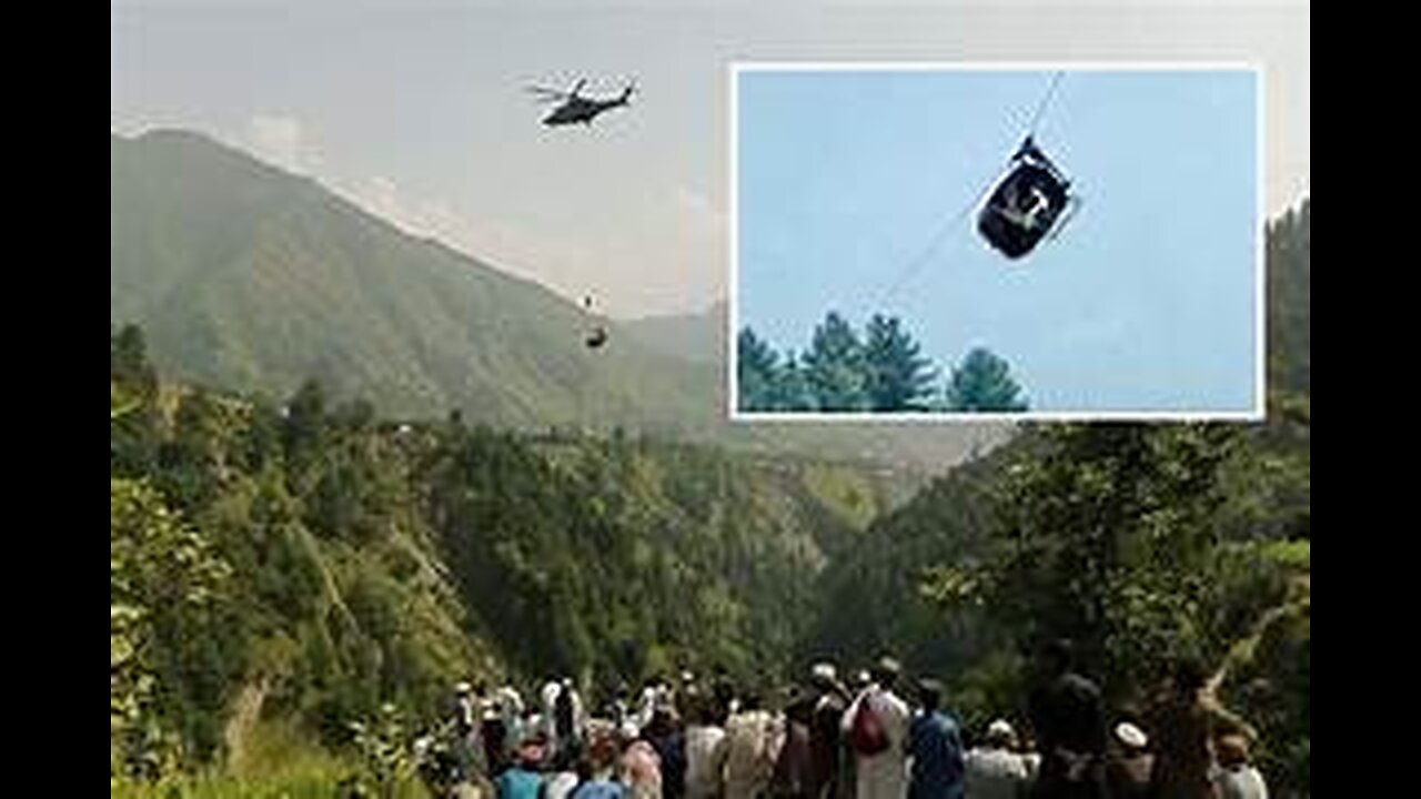 Pakistan cable car rescue under way for eight people trapped - NewsAlert2