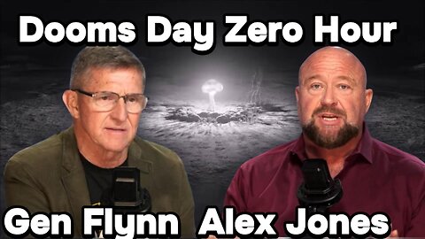 General Mike Flynn Co-hosts the Alex Jones Show.