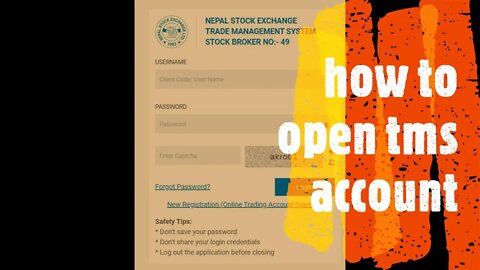 open online broker account in nepal