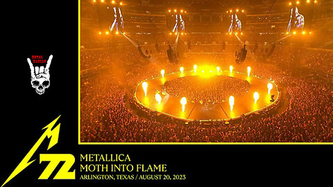 Metallica - Moth Into Flame (Arlington - August 20 2023)