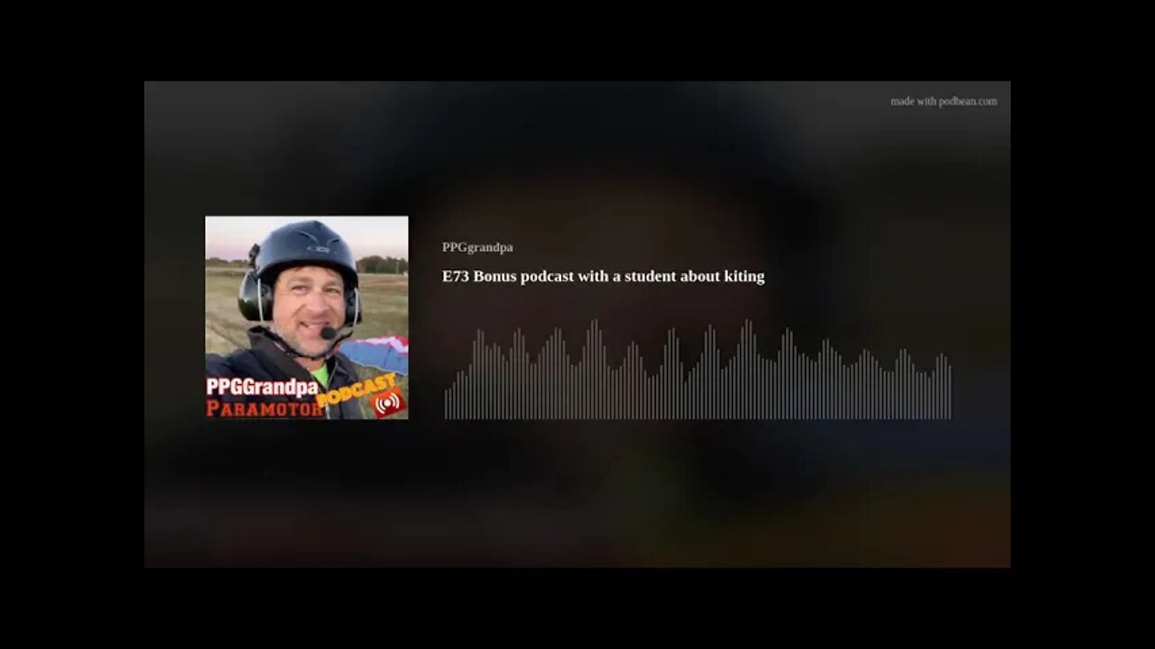 E73 Bonus podcast with a student about kiting