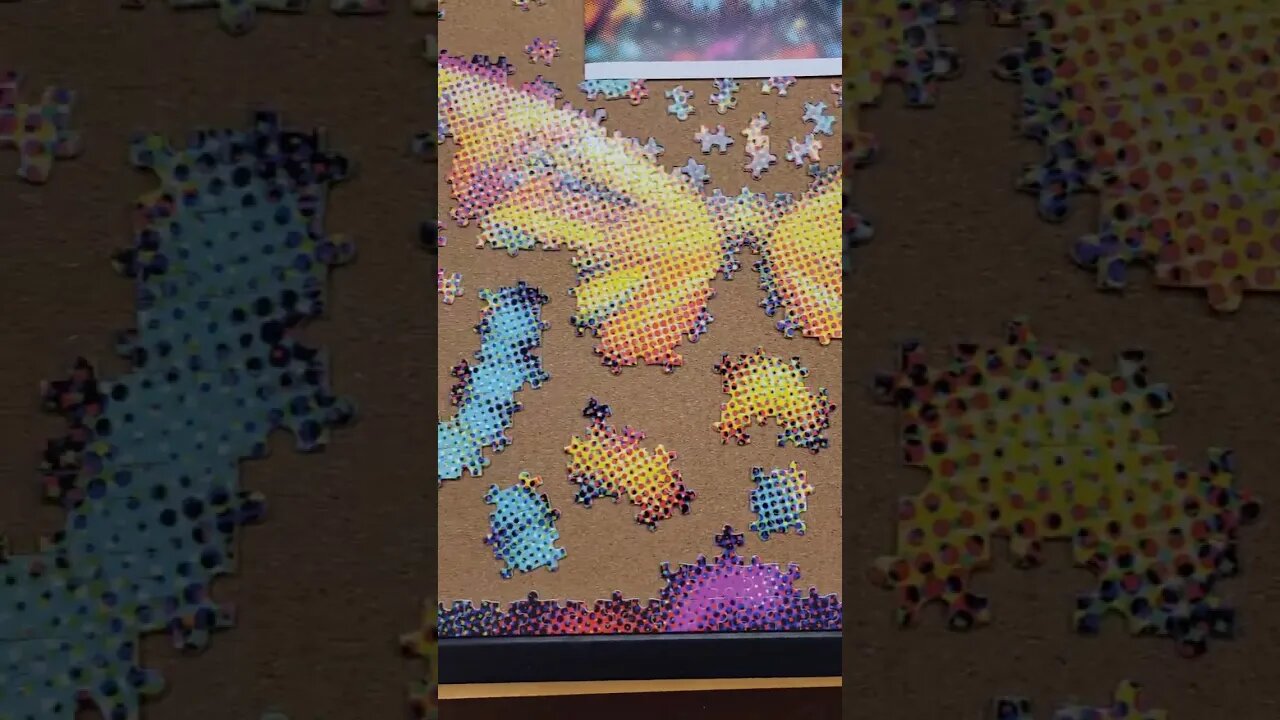 #butterfly #puzzle #dots #art #puzzletime #jigsawpuzzle