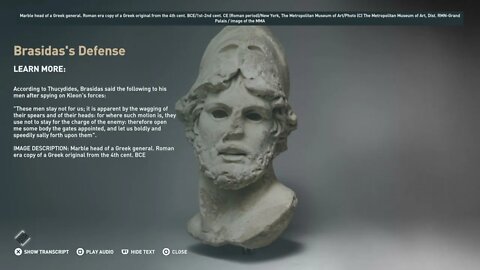 Assassin's Creed Odyssey Historical Tours Part 10
