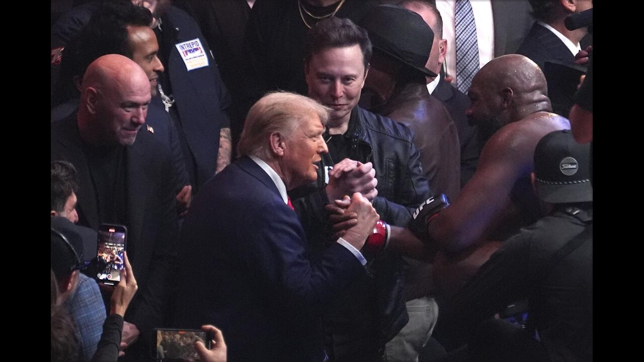 UFC 309:Jon Jones hits the ICONIC Donald Trump YMCA dance after defeating Stipe Miocic