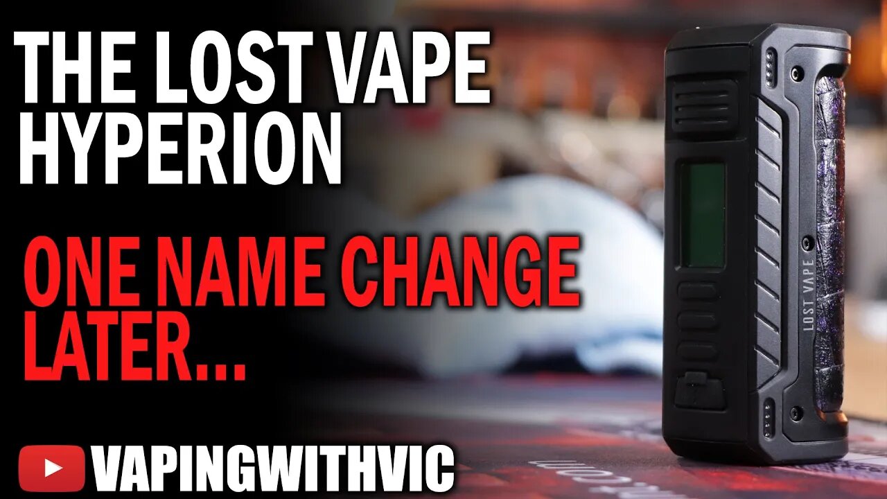 The Lost Vape Hyperion - Name change, but still the Scutum